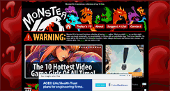 Desktop Screenshot of monster10.com